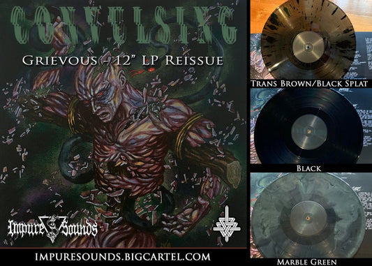 Convulsing Grievous Reissue 12" LP