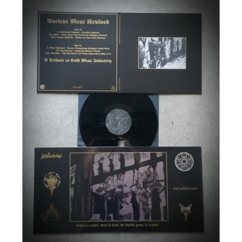Ancient Meat Revived (VA) "A Tribute To Cold Meat Industry" Gatefold LP