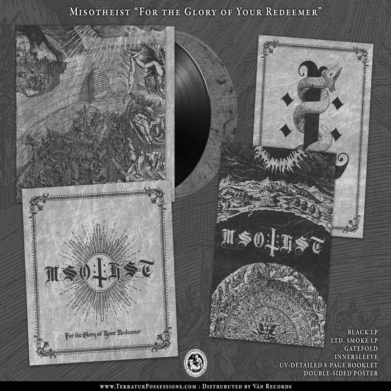 Misotheist - For The Glory Of Your Redeemer 12" LP